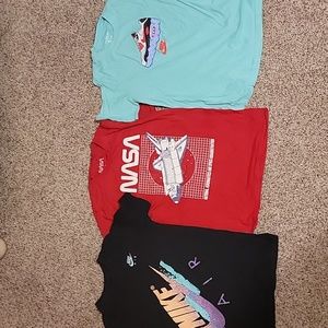 NIKE and NASA Boys Shirts Size Large
